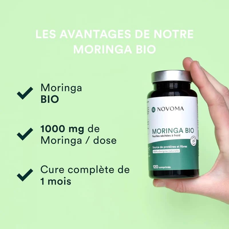 Supplément Bio Moringa | Moringa Bio Gélule | Wellvita