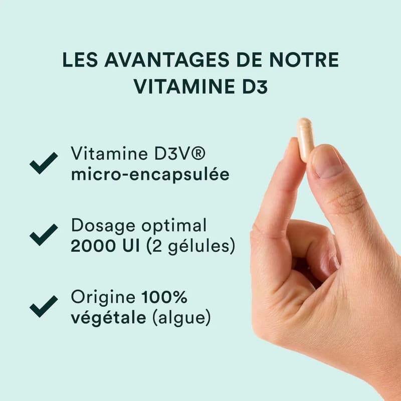 Supplément De Vitamine D3 | D3 Supplement | Wellvita